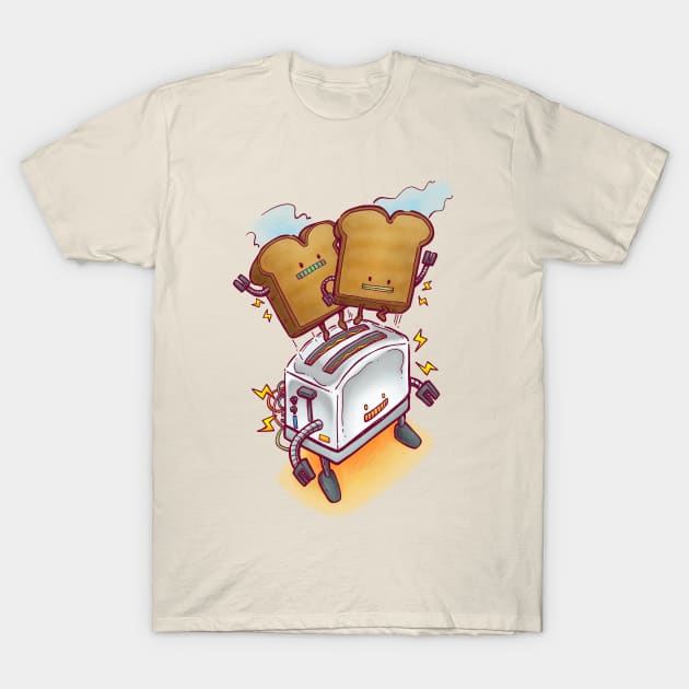 The ToasterBot T-Shirt by nickv47